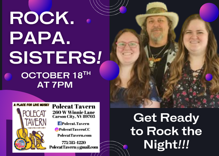 ROCK. PAPA. SISTERS. AT POLECAT TAVERN